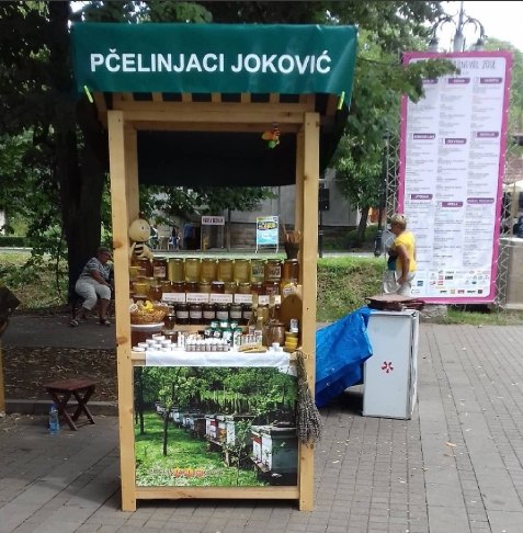 Štand Pčelinjaci Joković na sajmu