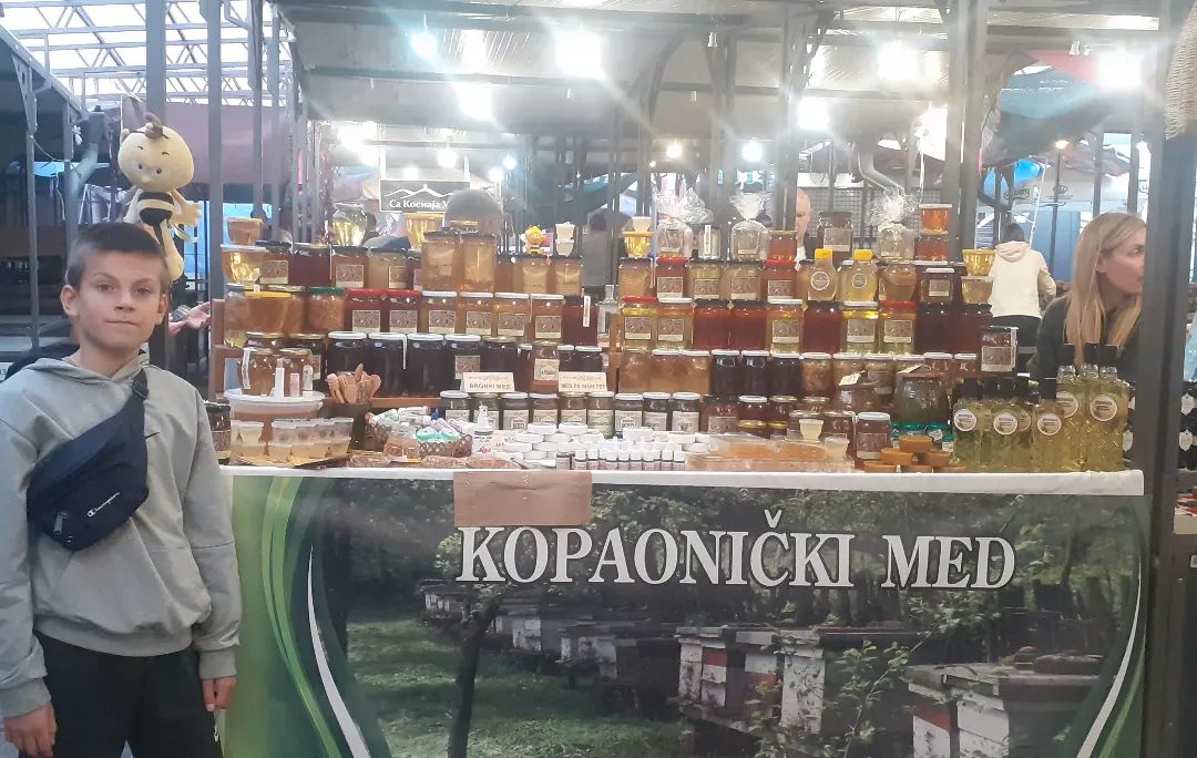 Štand Kopaonički med na sajmu
